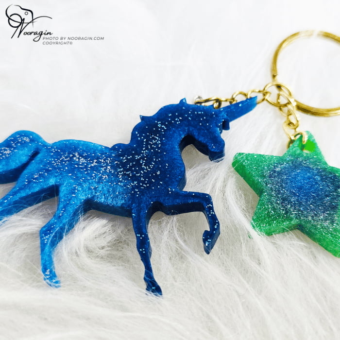 جاکلیدی طرح یونیکورن یخی، بهترین هدیه خاص و فانتزی، با بهترین قیمت و ارسال سریع در نوراگین